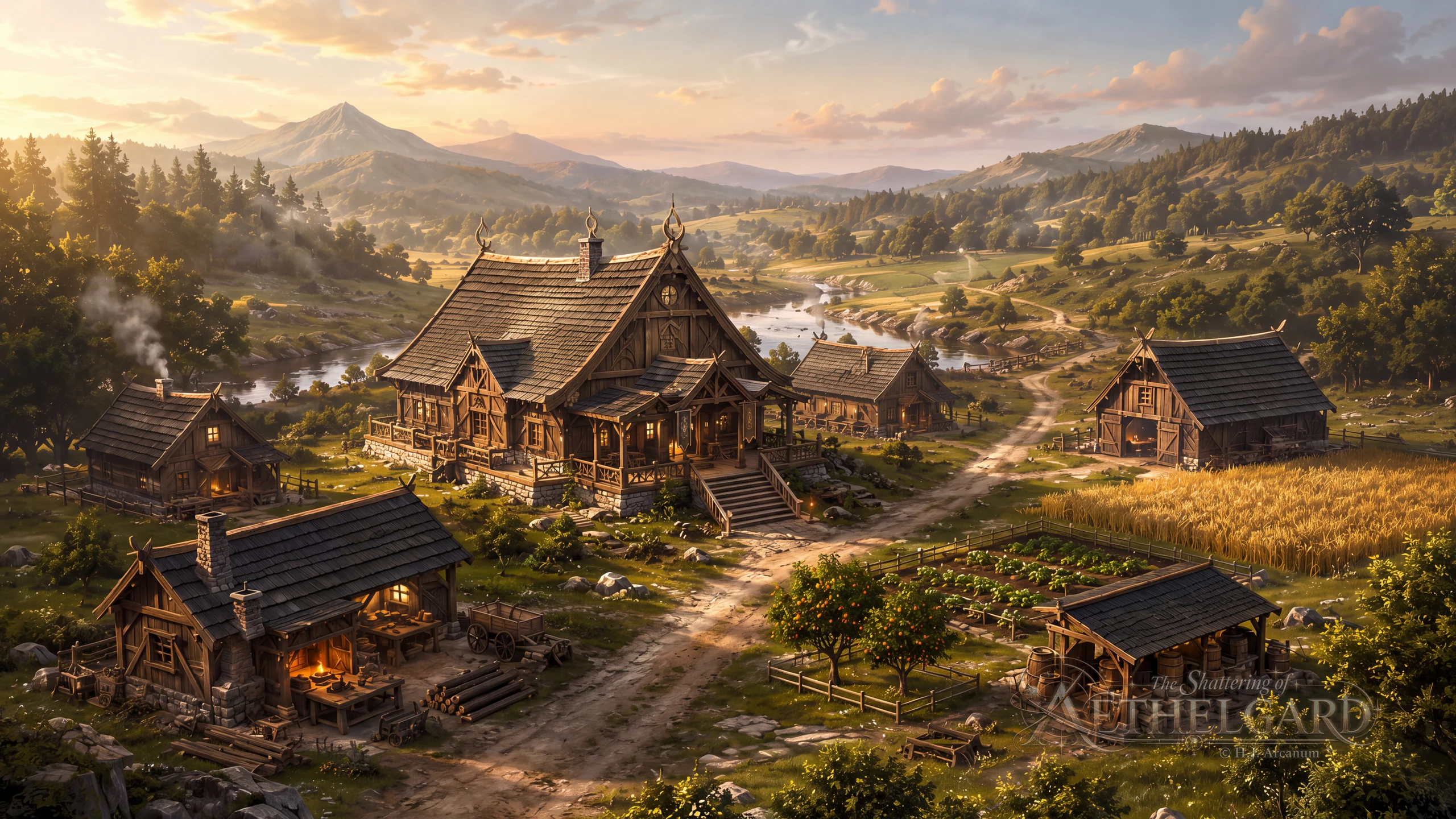 Key art officiel de Farfound
